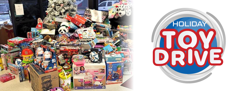 Toys collected with our 16th Annual Holiday Toy Drive